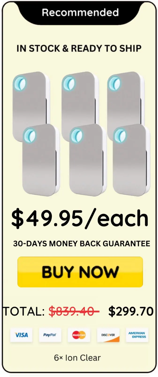 Ion Clear offer price